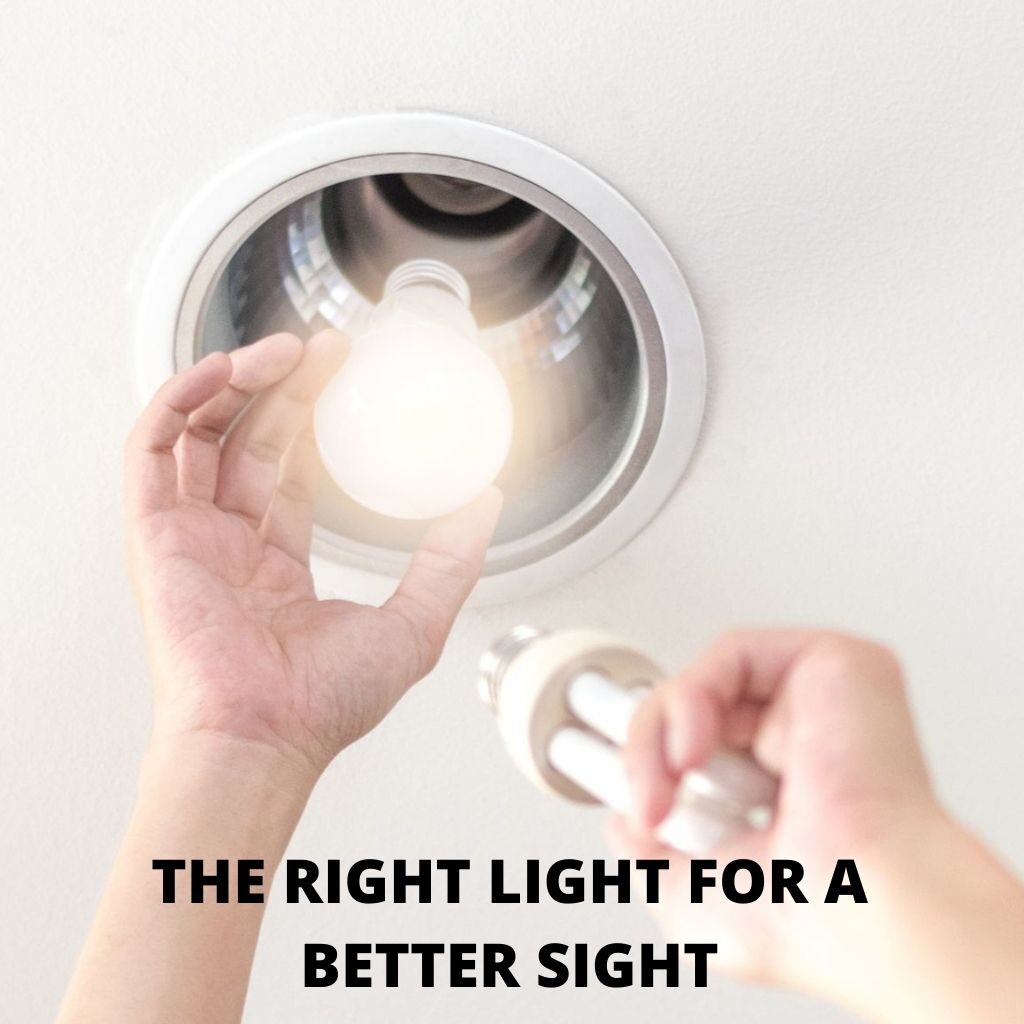 THE RIGHT LIGHT FOR A BETTER SIGHT
